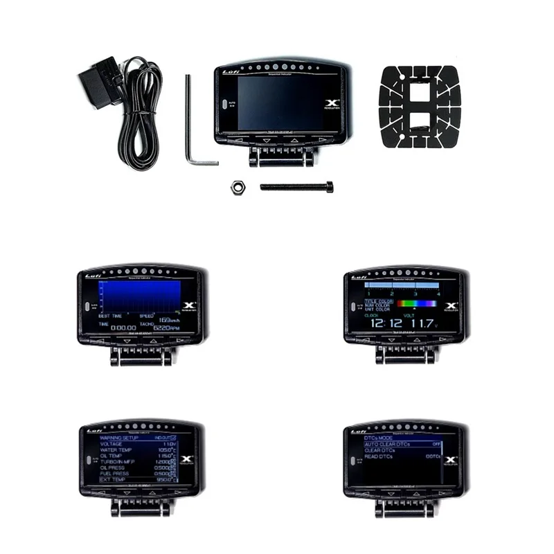 Lufi X1] Revolution OBD OBD2 Smart Digital Multi Meter Gauge