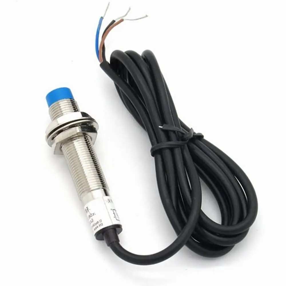 

1Pcs LJC12A3-5-Z/BX DC NPN NO 5mm Three Wire M12 distance measuring capacitive proximity switch sensor Blue head