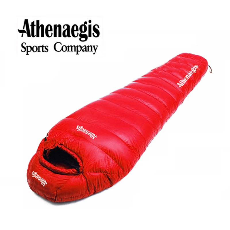 

Athenaegis 1800G White Goose Down Filling Can Be Spliced Mummy Ultra-Light Sleeping Bag