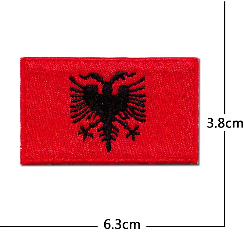 National flag computer embroidery patches clothes sticker ironing sewing Applique Belarus Belgium Croatia Czech Republic England