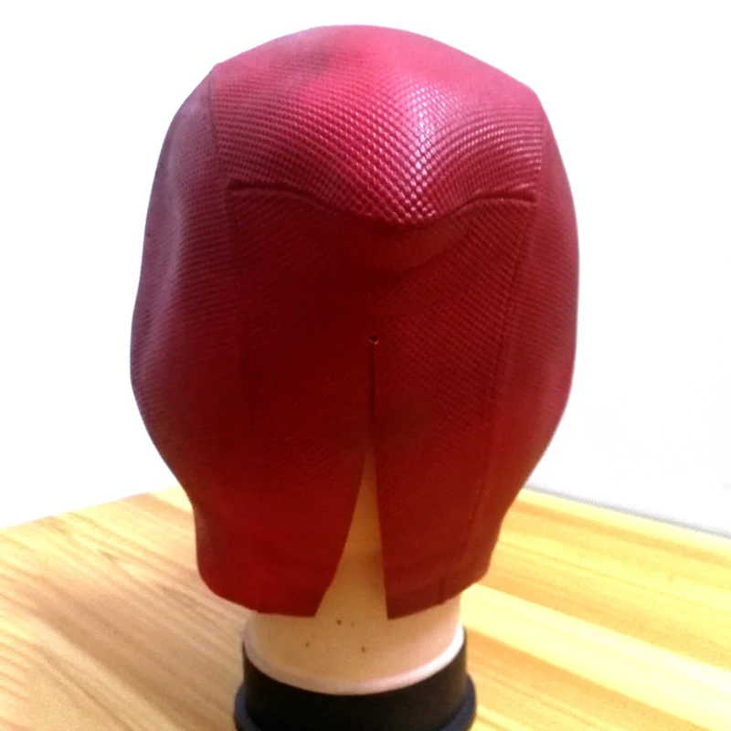 Máscara de Cosplay de la película Deadpool, casco de cabeza completa de látex, Deadpool, Wade, Wilson, disfraz de fiesta, accesorios de Halloween