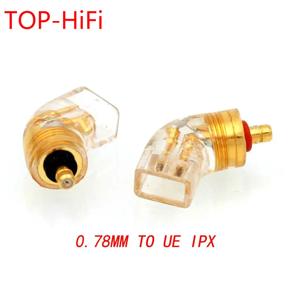 

TOP-HiFi pair UE IPX Headphone Plug UE IPX Male to MMCX 0.78mm Female Converter Adapter