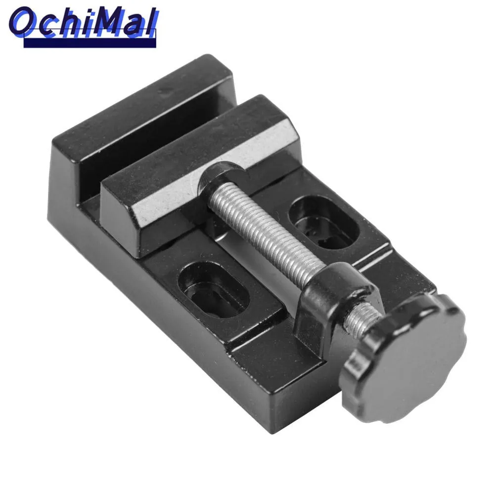 

Mini Flat Clamp Bench Vise Aluminum Alloy Drill Press Vice Carving Tools Machine Tools Accessories Bench Clamp