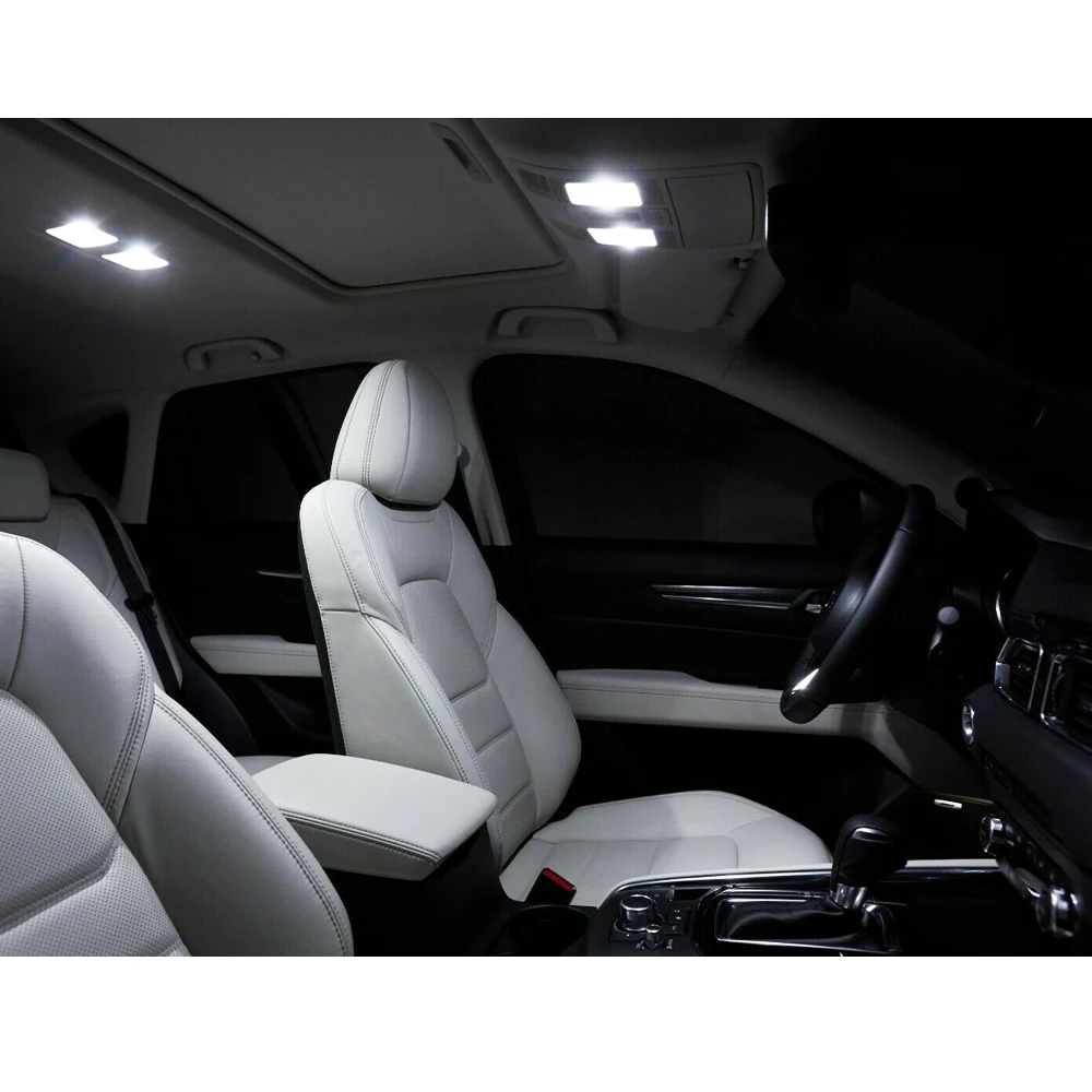 Car LED Interior Lamp For Mazda 6 GG GH GJ GL Sedan Wagon 2002- 2016 2017 2018 2019 2020 2021 2022 Reading Dome Light Kit Canbus