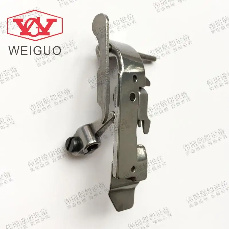 SIRUBA Silver Arrow 747 side machine with plate position presser foot four line fixed gauge presser foot P253E-4