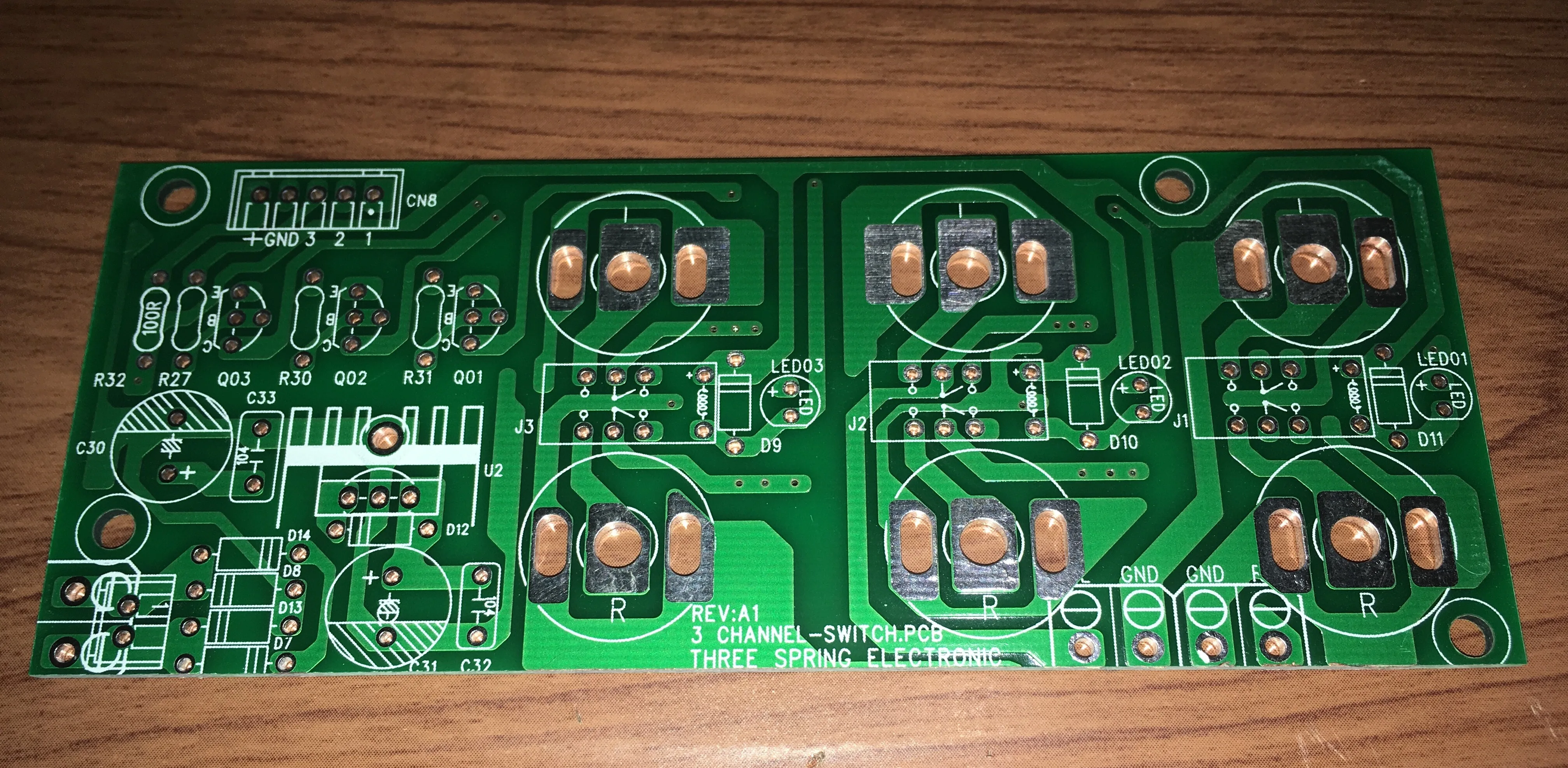 Sound Source Switching Board PCB Empty Board