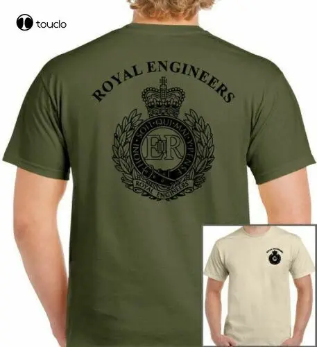 Royal Engineers T-Shirt The Sappers Re British Army Forces Ta Top Tee Corps