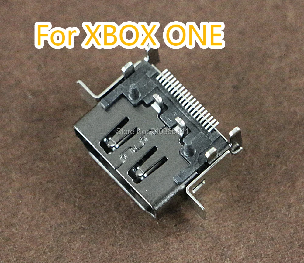 10pcs Original HDMI-compatible Port Connector Socket 2.1 version Replacement For Microsoft Xbox One X Game Console repair parts