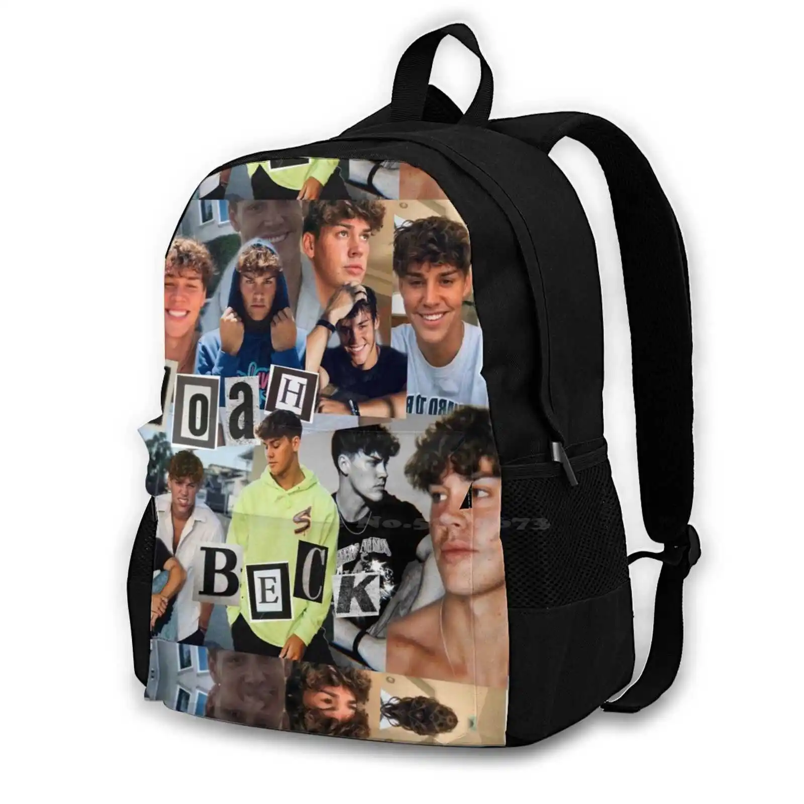 Noah Beck Collage Hot Sale Schoolbag Backpack Fashion Bags Noah Beck Sway House Sway Boys Free Cheap Mean Girls Magazine