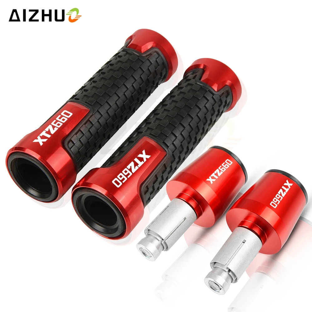 Handlebar Grips End FOR YAMAHA XTZ660 XTZ 660 TENERE 1991-1998 1997 1996 1995 1994 Motorcycle 7/8'' 22mm Handle Bar Cap End Plug