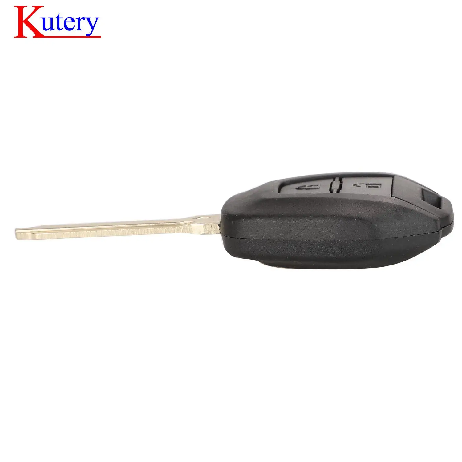 jingyuqin 2 Buttons For Isuzu D-Max FOB Ignition Smart Remote Car Key Shell Case Caver With TOY43 Blade Replacement