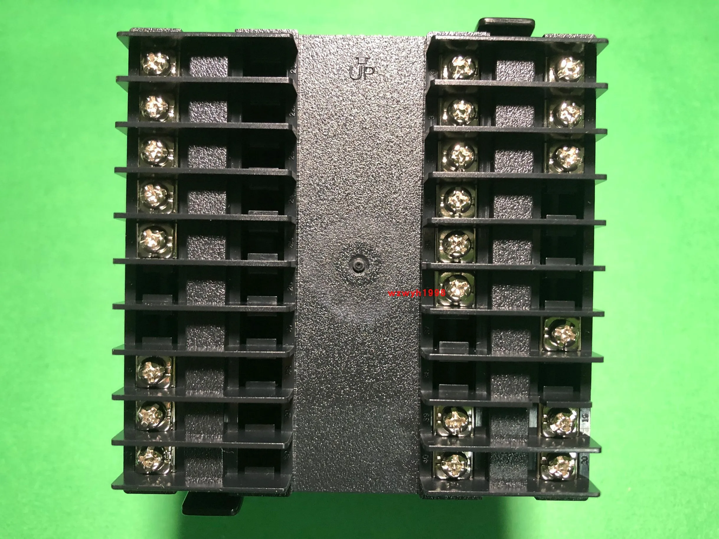 Capa com programa de controle de temperatura