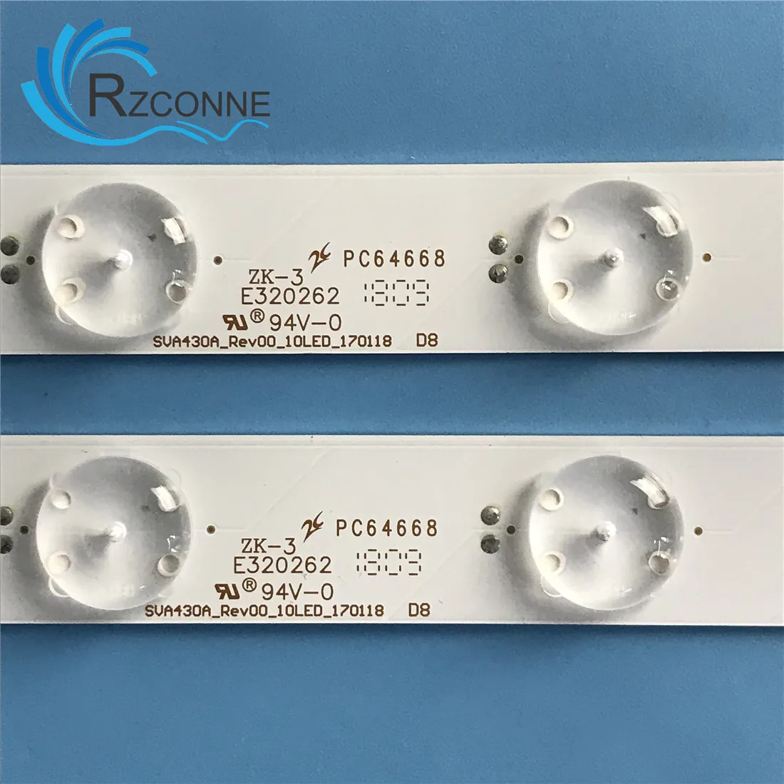 Lampu 10 Mm LED Backlight Strip 514Mm untuk KDK