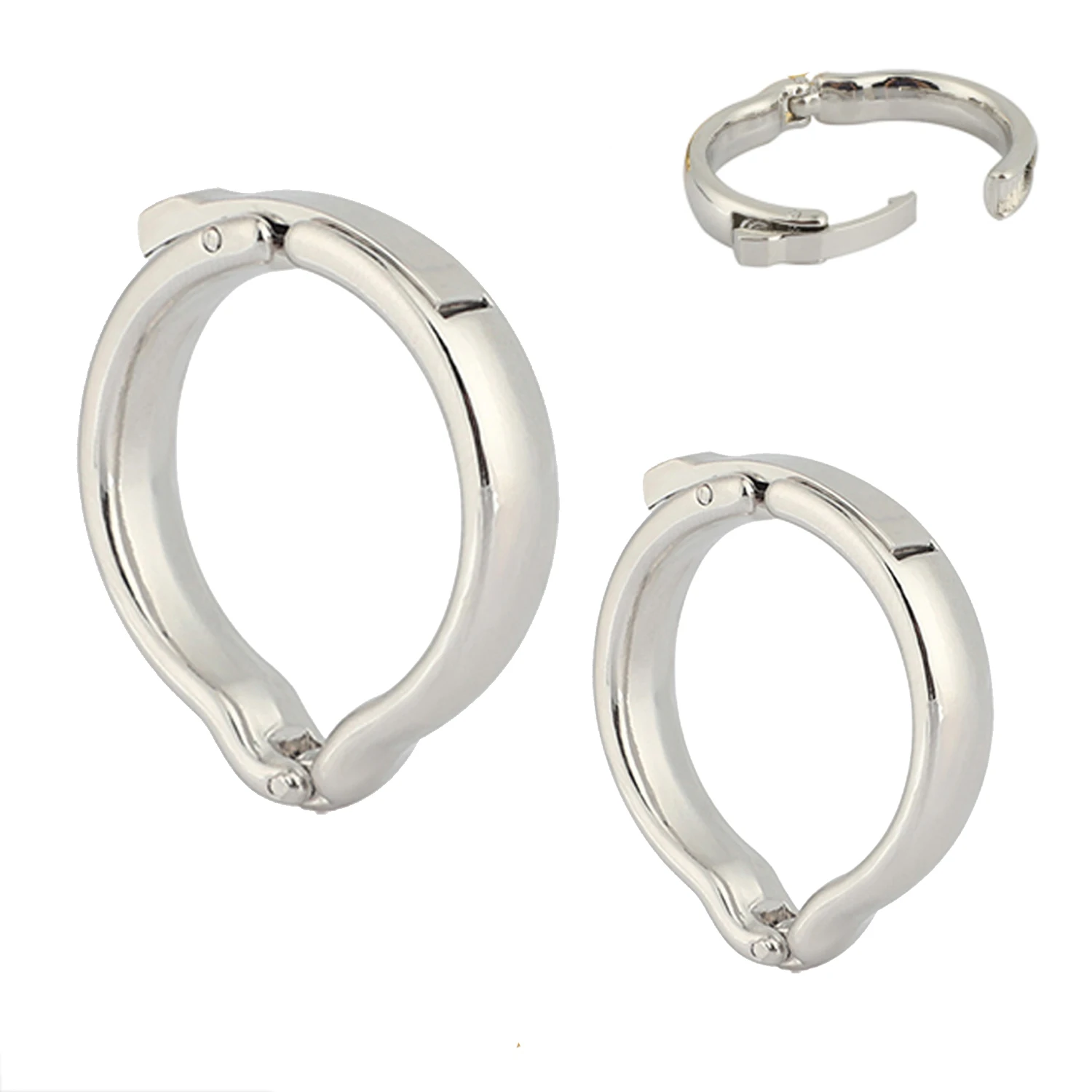 Cock Penis Ring Metal Penis Sleeve for Male Extender Penis Enlargement Foreskin Correction Erection Ring Sex Toys Intimate Goods