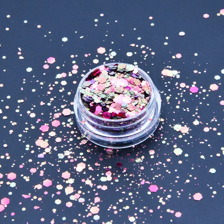 

Bulk Eco-Friendly glitter chameleon Color Shift Glitter color shifting glitter for tumbler nail Art Decoration Kit