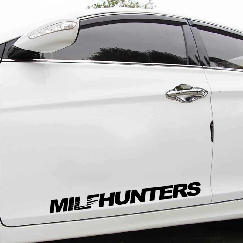 CS40075# Vinyl Decal Hunters Car Sticker Waterproof Auto Decors on Bumper Rear Window