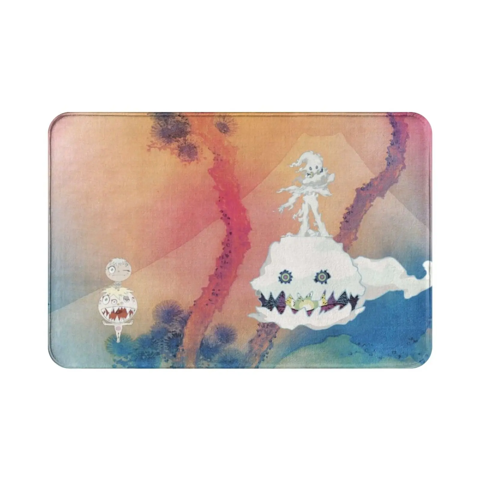 Poster Kids See Ghosts Carpet Mat Rug Cushion Soft Playboi Boypablo Carti Boy Pablo Albums Rapper Theweeknd Lana Del