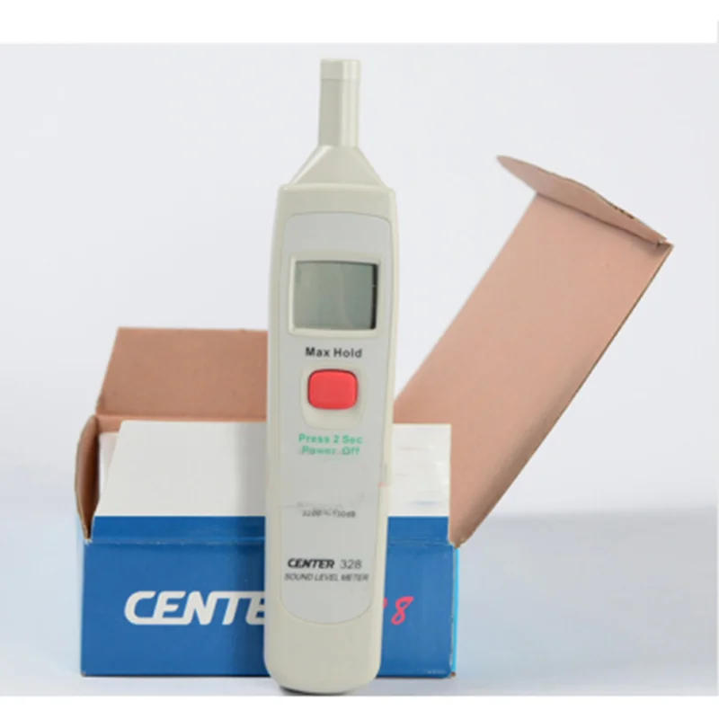 CENTER-328 Sound Level Meter (Pocket Size)4-digit LCD With A Resolution Of 0.1dBLow Cost High PerformanceMaximum Recording.