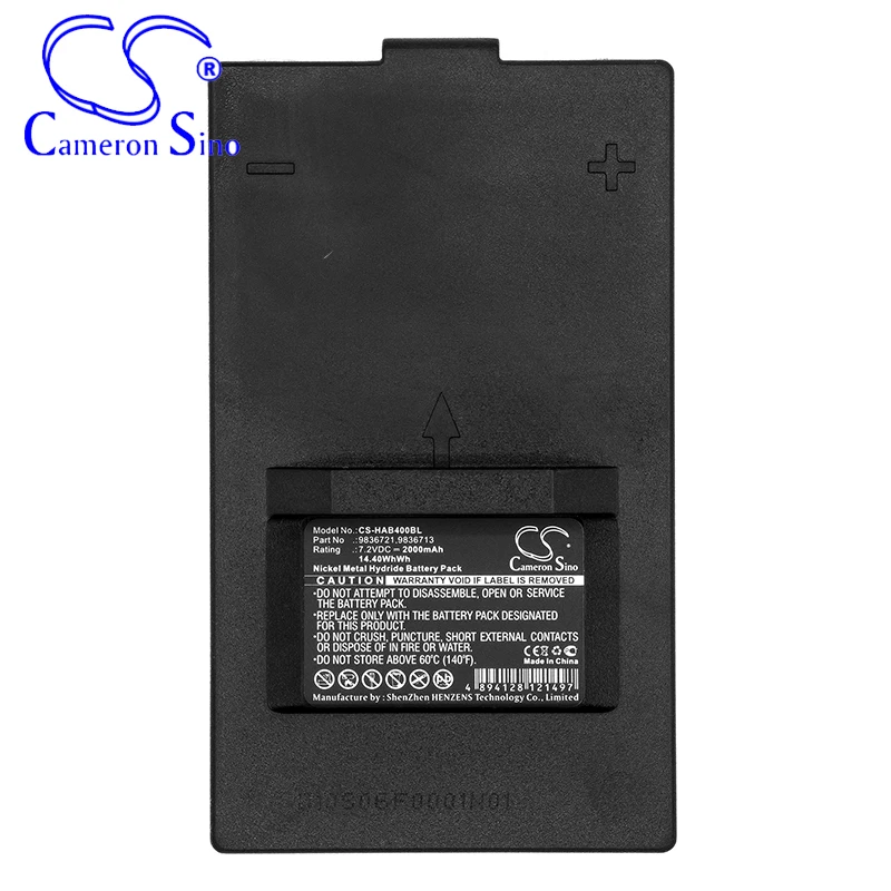 CameronSino Battery for Hiab Combi drive 5000 2055112 Olsberg DOH116A XS Drive fits Hiab 2055112 Crane Remote Control battery
