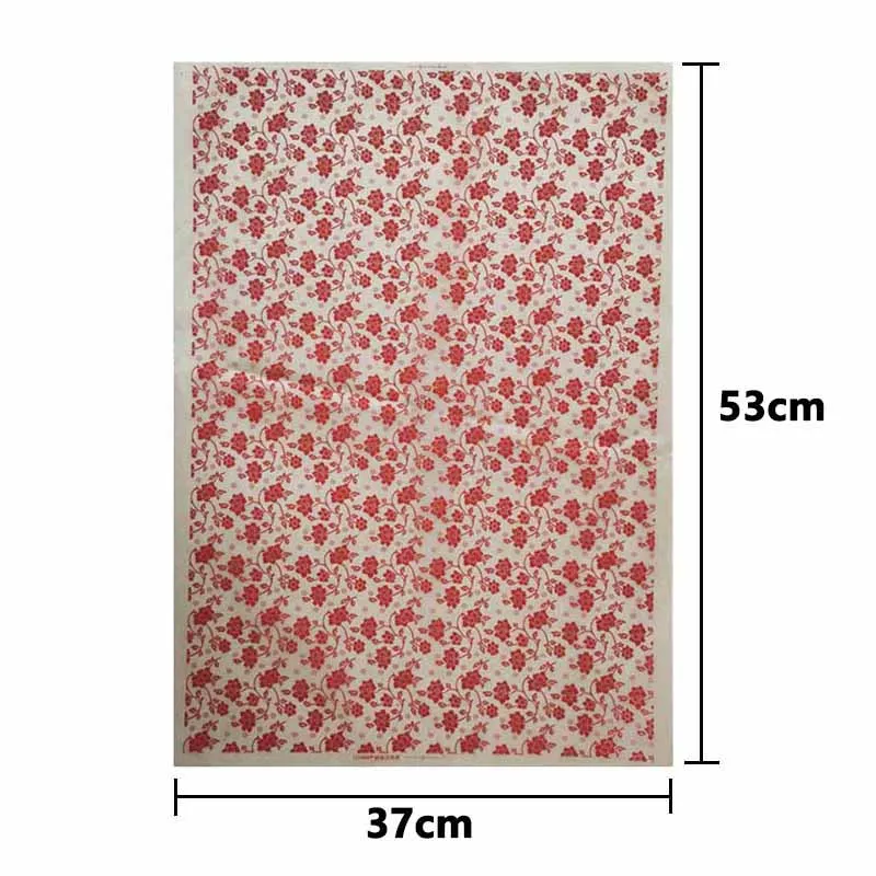 Pottery Ceramics Clay Transfer Paper Underglaze Colored Decal Flower Paper Jingdezhen High Temperature Firing DIY Stickers