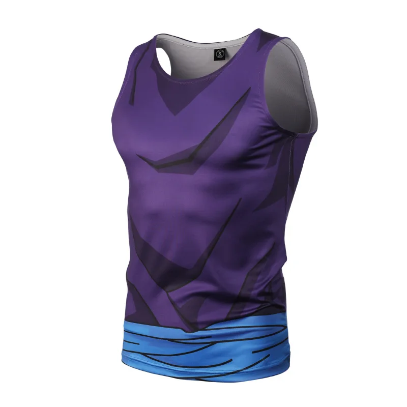 Bodybuilding 3D Printed Tank Tops Men Vest Compression Shirts Male Singlet Anime Tops&Tees Fitness Bodybuilding ZOOTOP BEAR