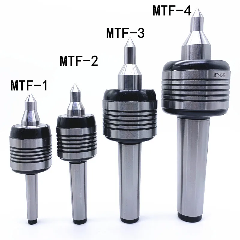 Centro Morse de rotación de torno CNC, centro de torneado Morse, MT1, MT2, MT3, MT4