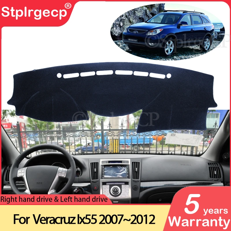 for Hyundai Veracruz Ix55 2007 2008 2009 2010 2011 2012 Anti-Slip Mat Dashboard Cover Pad Sunshade Dashmat Car Accessories Rug