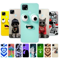 For Realme C12 C25 C25S 7i Global Case Silicon Back Cover for Realme Narzo 20 30A Phone Case TPU Soft Bumper Funda Coque Etui