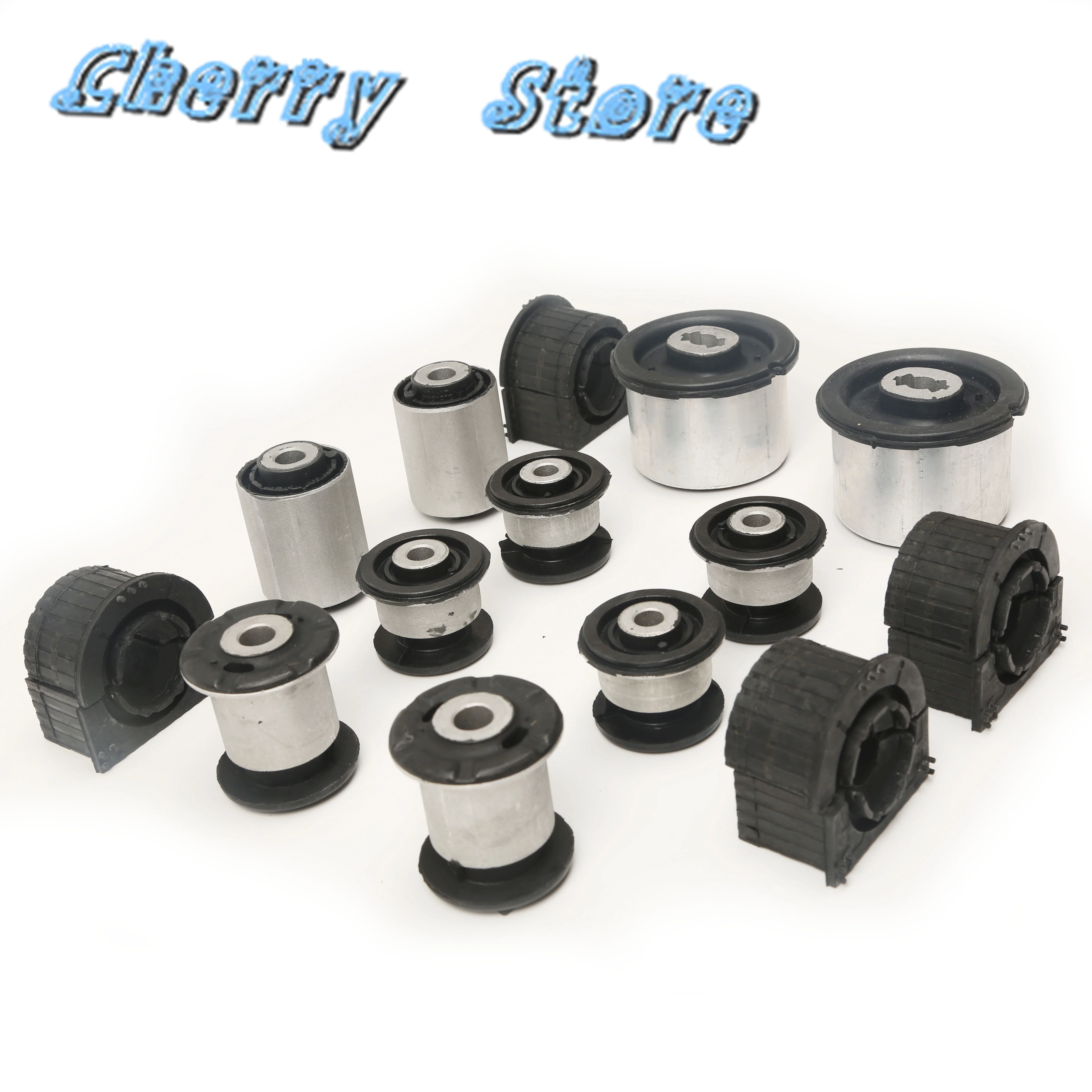 Control Arm Bushing Bushings Set 14pc For Porsche Panamera 970 3.6L Platinum 4.8L 2010-2013 97034379305 97034379205 97034124502