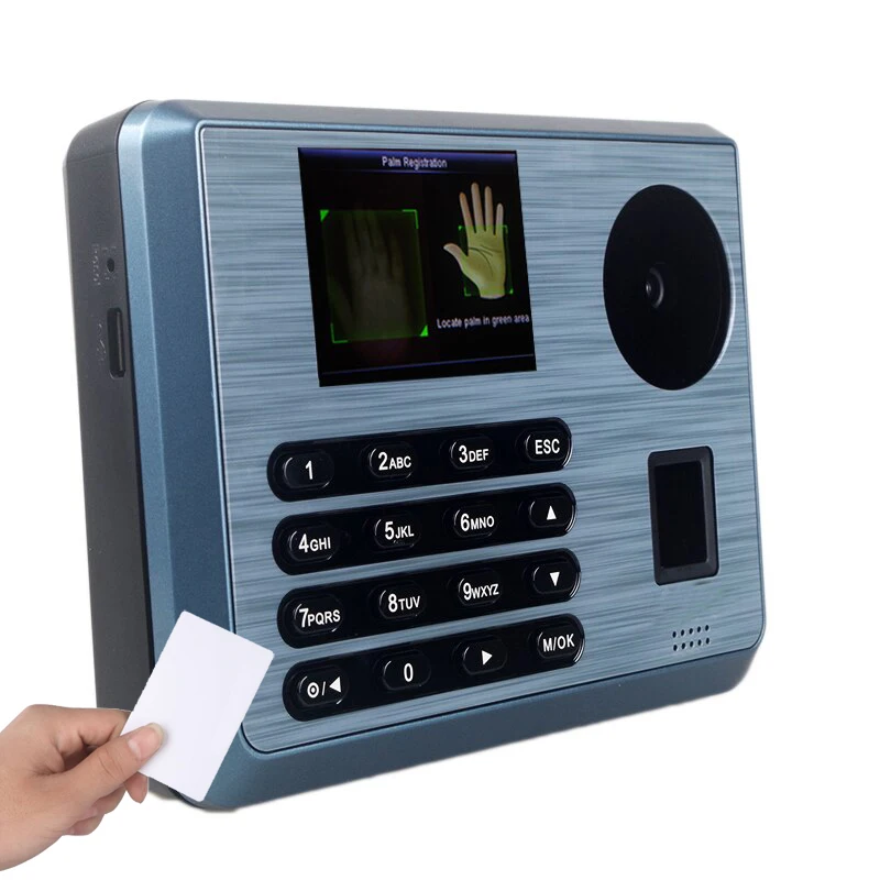 Professional TX628P Palm and fingerprints identification algorithm Palm Attendance device FP Palm Scanner Professional