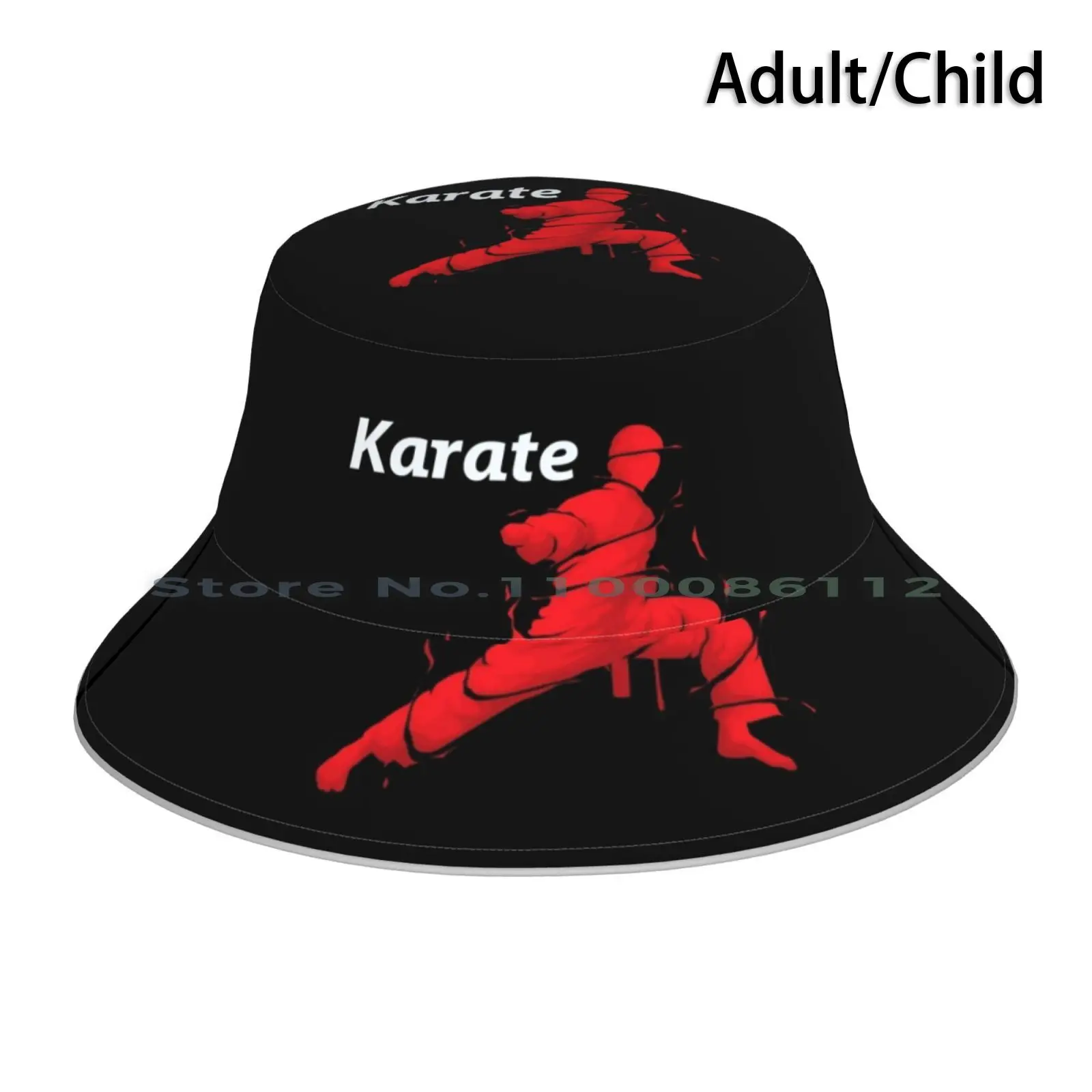 Sombrero de cubo de Arte de salpicaduras de Karate para mujer, gorra de sol, Assassin, máscara de mi disfraz, tatuaje de Geisha, Katana, moda antigua