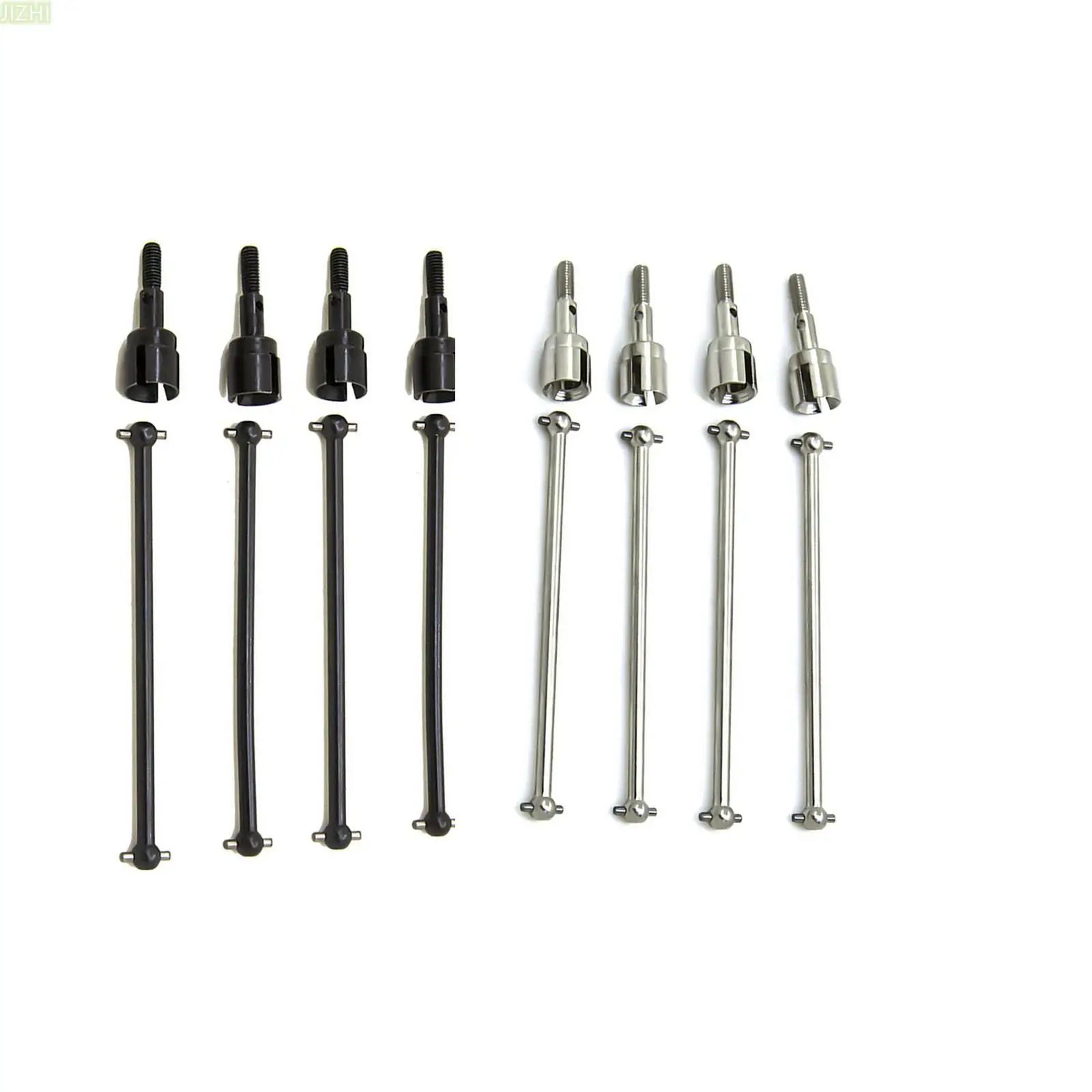 4Pack 1/10  RC Truck  89.5mm Dog Bones Drive Shaft With Wheel Axle For HSP94111 94108 94170 Model Upgrade Parts
