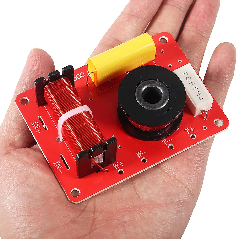 130W 2-Way Speaker System Audio Crossover Filters Frequency Distributor