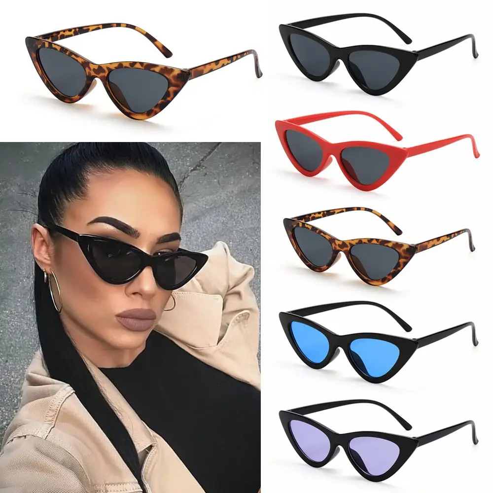 Fashion Sun Shades Eyewear Sexy Retro Sunglasses Small Triangle Sunglasses Vintage Female Shades