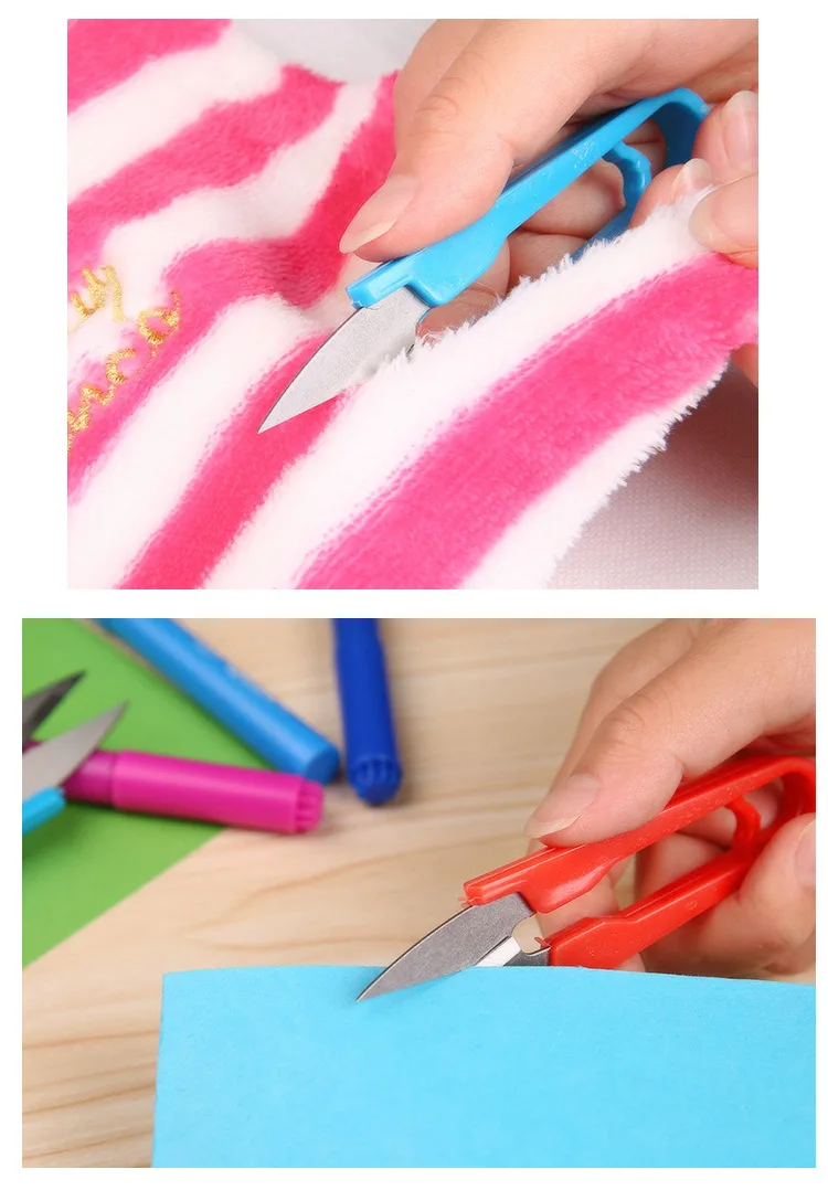 5-teiliges Mini-Nähmesser-Set, kleiner Garnschneider, Nähzange zum Zuschneiden von Fäden für DIY-Bastelarbeiten und zum Nähen – Detail 4