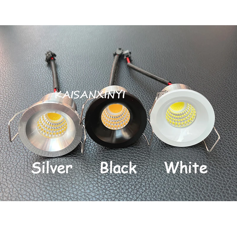 1/4 Pcs Recessed 3W Led Cabinet Mini Spot light 110V 220V Downlight Jewelry Show Include Driver for Leds Ceiling Lamp