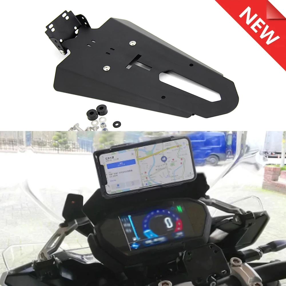 Aksesori motor baru braket navigasi ponsel USB dukungan pengisian daya USB untuk Tiger 1200 Tiger1200 XCA XRX 2018-2020 2019