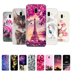 Case For Samsung Galaxy J4 J6 Plus 2018 Samsung J4 J6 J8 J 4 6 Plus 2018 Case tpu Painting Silicone soft Back Phone Cases Cover