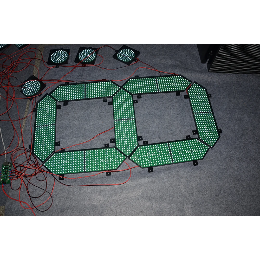 48 "Inch 7 Segment Digitale Display Led Modules Voor Benzine Prijs Teken Rood/Groen/Wit/Geel kleur