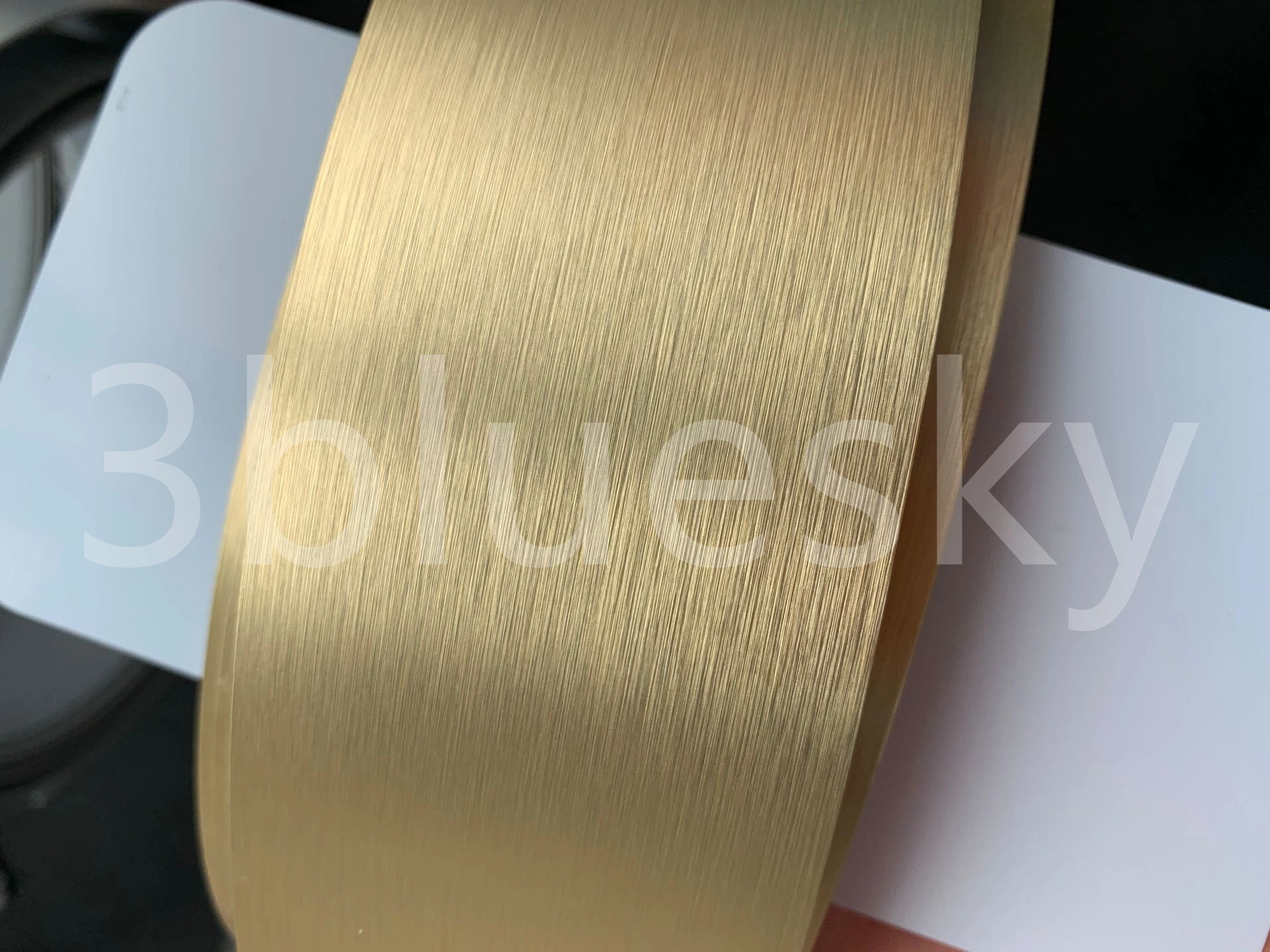 Edge Banding for Fireproof Board Furniture, 23mm 55mm x 5m Metal Color Rose Gold Silver Chrome Brushed Matt Aluminium