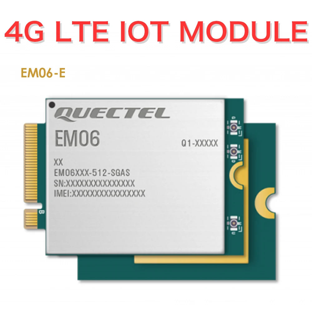 EM06-E/EM06ELA-512-SGAS 4G Lte Draadloze Industriële Iot/M2M-Optimized Kat 6 M. 2 (Ngff) Module Voor Emea/Apac①/Brazilië