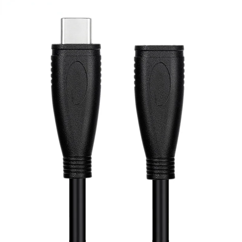 1M/2M 10Gbps Gen2 Type-C USB 3.1 オス - USB-C メスケーブル 100W 充電データ延長コード MacBook スイッチ電話用