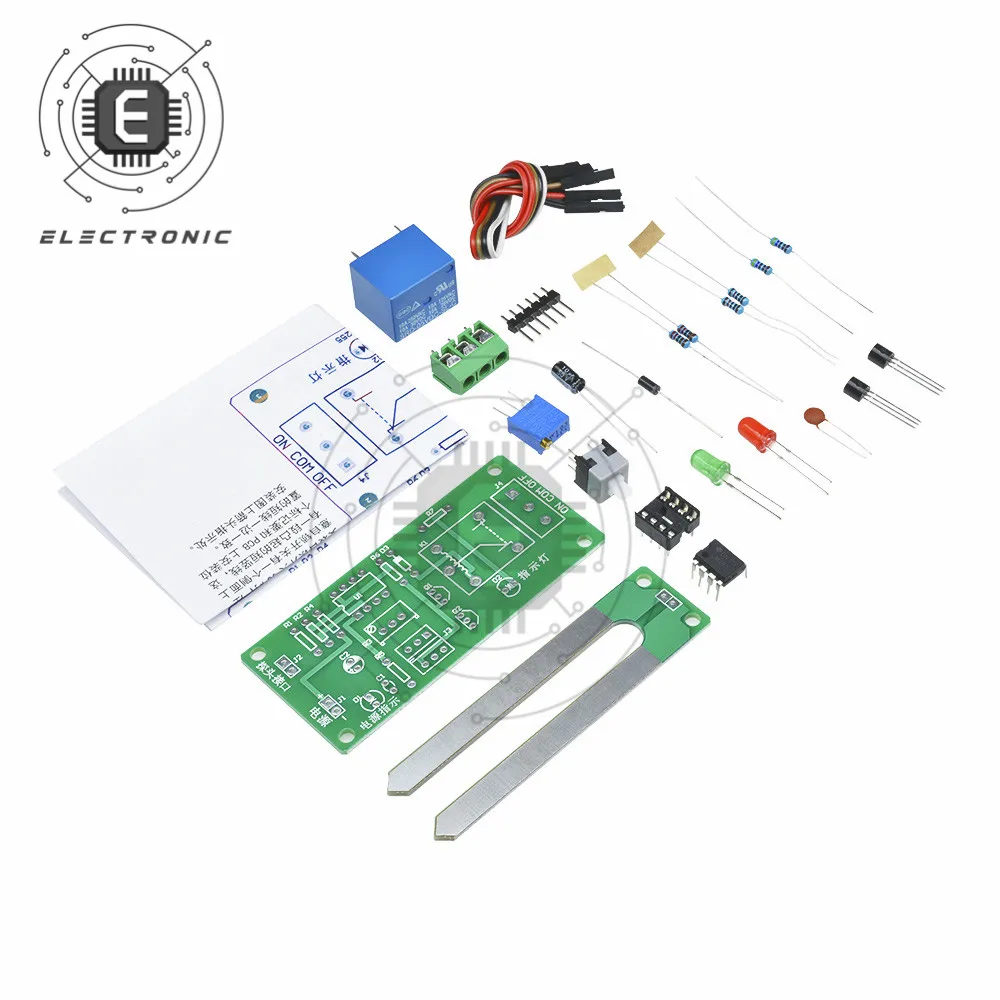 ความชื้นดิน Controller โมดูลชุดอุปกรณ์รดน้ำอัตโนมัติรดน้ำอัตโนมัติ DIY การผลิตอิเล็กทรอนิกส์ Diy ชุด