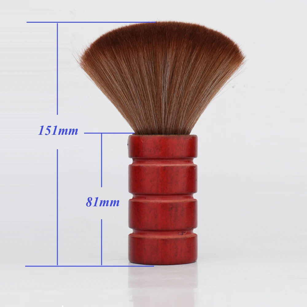 1pcs Anti-Static LP Vinyl Record Cleaning Cleaner Red Wood Pad Brush Audio Stylus Dust Remover