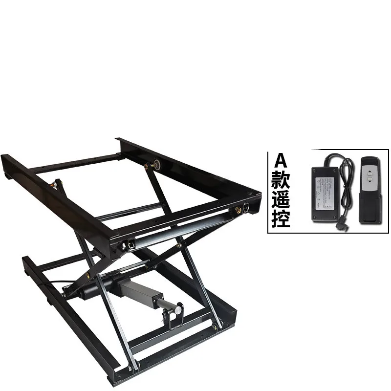 

Electric Lifting Coffee Table Function Wired/Wireless Household Lifting Table Hardware Folding Iron Frame