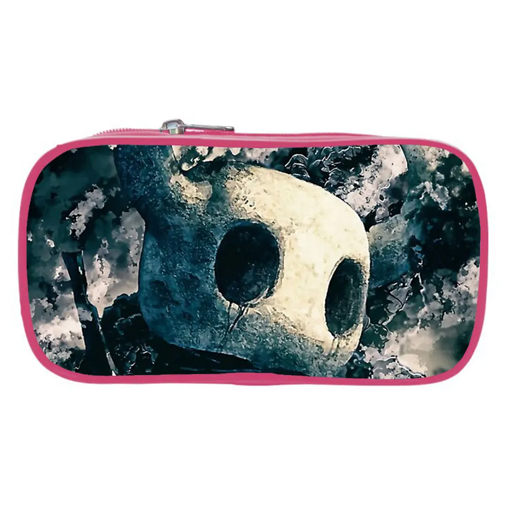 Hollow Knight Pencil Case Bag Anime Pen Bag Large Capacity Students Cartoon Pencil Box Boys Girls School Supplies