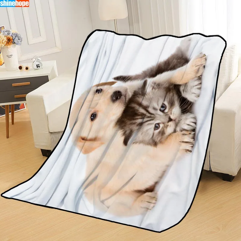 Custom Dog and Cat Blankets for beds throw blanket soft blanket summer blanket anime blanket travel blanket