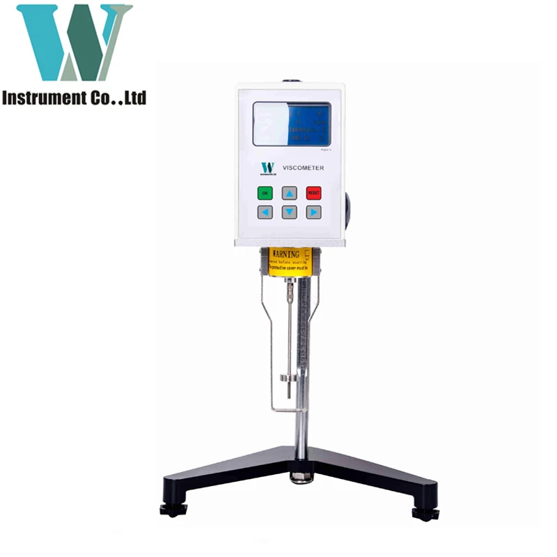 6,000,000 map.s Viscosimeter With Temperature Probe Software NDJ 9S Viscosity Meter For Detergen Rotational Viscometer Digital