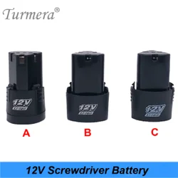 Turmera12v 3s  Cordless Screwdriver Charger Battery Electric Drill Battery Screwdriver Battery for Power Tools