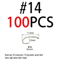 100 piezas Tamaño 14